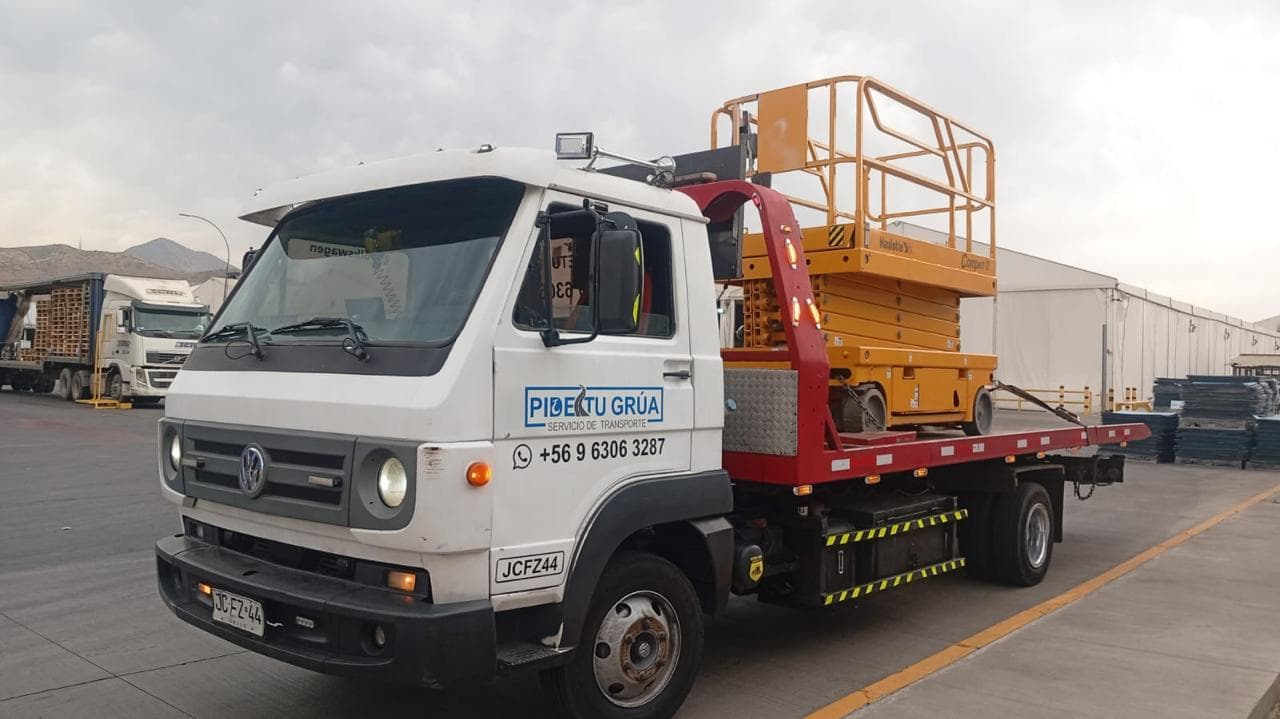 Traslado de equipo industrial Santiago